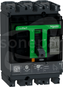NSX100B AC 3P3D 100A TMD Wyłącznik Compact 25kA