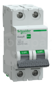Easy9 PRO C25A 2P Wyłącznik nadprądowy