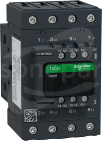 LC1DT80ABBE 80A 4NO 24VDC Stycznik 4P