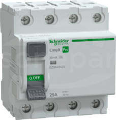 Easy9 PRO 25A 4P 30mA A Wyłącznik różnicowoprądowy