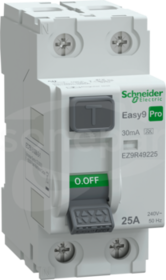 Easy9 PRO 25A 2P 30mA A Wyłącznik różnicowoprądowy