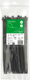 Thorsman IMT46416 250x4.8 mm (100 sztuk) czarna Opaska kablowa