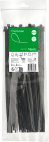 Thorsman IMT46420 300x4.8 mm (100 sztuk) czarna Opaska kablowa