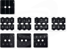 KNX Fusion zestaw ikon Plakietka