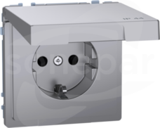 MEG2314-6036 IP 44 stalowy Gniazdo schuko