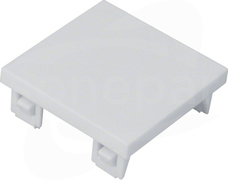 GBMBV34R1/R2/R3 45x45mm PA biały Zaślepka