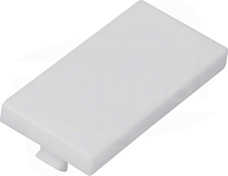 EMR019010 45x22,5mm PA biały Zaślepka