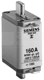 SENTRON NH00 160A 500V gL/gG Wkładka bezpiecznikowa