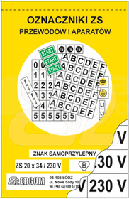 ZS 20x34/ZAŁ C Znaki