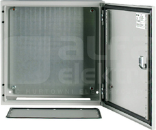 CS-44/200 400x400x200 IP66 Obudowa metalowa z płytą metalowa