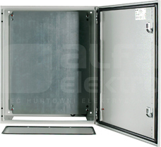 CS-65/250 600x500x250 IP66 Obudowa metalowa z płytą metalowa
