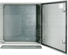 CS-66/200 600x600x200 IP66 Obudowa metalowa z płytą metalowa