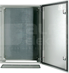 CS-75/250 700x500x250 IP66 Obudowa metalowa z płytą metalowa