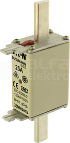 WT/NH-01 gL/gG 25A 500V Wkładka bezpiecznikowa NH podw.wskaźnik