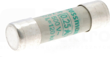 CH10x38 aM 0,25A 500VAC Wkładka topikowa cylindryczna