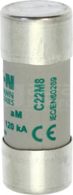 CH22x58 aM 8A 690VAC Wkładka topikowa cylindryczna