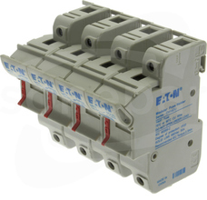 CH143DNU 14x51mm 3P+1N 50A 690VAC Podstawa bezpiecznikowa