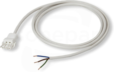 NAL130T25010 biały (1,0m) Przewód+gn.3x2,5 ENSTONET