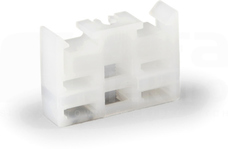 PMR117.1 2x10/3x12mm PE Wspornik szyny CLAMPO