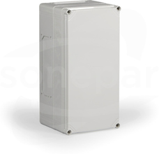 CPCF204013G 200x400x132 Obudowa CUBO C PC pok.szara