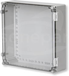 WPCP404013T 400x400x132 Obudowa CUBO W PC pok.przezr.