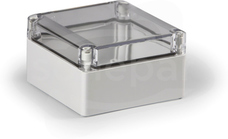 SPCP131308T 125x125x75 Obudowa CUBO S PC pok.przez
