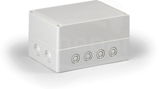 SPCM131810G 125x175x100 Obudowa CUBO S PC pok.szara
