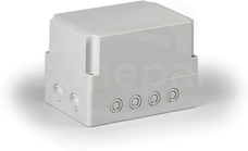 SPCM131813G 125x175x125 Obudowa CUBO S PC pok.szara