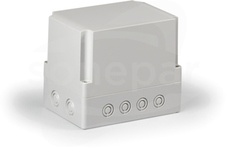 SPCK131815G 125x175x150 Obudowa CUBO S PC pok.szara