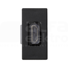 CONNECT szary grafit Adapter HDMI+wkład
