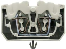 WKF2,5/M/R niebieski Złącze przelotowe
