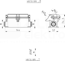 BAS GUT GR 24 M25 50 A1 Obudowa dolna