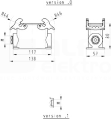 BAS GUT GC 40HM32 50 A0 Obudowa dolna