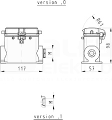 BAS GUT GG 40HM32 50 A0 Obudowa dolna