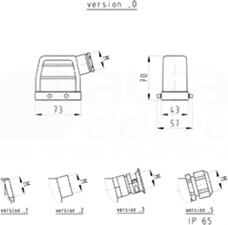 BAS GOT GA 10HM32 50 A1 Obudowa górna