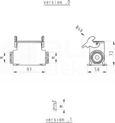 BAS GUT GL 10HM25 50 A1 Obudowa dolna