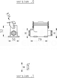 HD GUT GL 15 M20 50 A1 Obudowa dolna