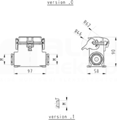 BAS GUT GR 10HM25 50 A1 Obudowa dolna