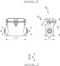 BAS GUT GR 40HM32 50 A0 Obudowa dolna