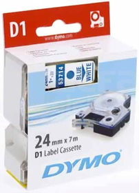 DYMO NIEBIESKO/BIAŁA TAŚMA D1 24mm*7mb(53714)