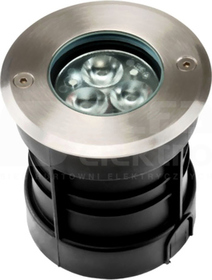 RUNA 2 LED 150 ED 12W/3000K D45 IP67 czarny Oprawa LED dogruntowa