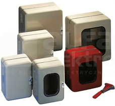 OBUDOWA 180x165x96 +ZAWIASY OBUDOWA 180x165x96 +ZAWIASY metalowa