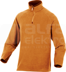 ALMA pomarańczowy XL Bluza polar