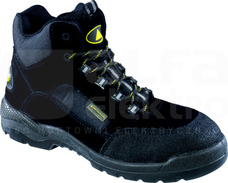 CT400 S1P SRC czarny 46 Trzewiki welurowe