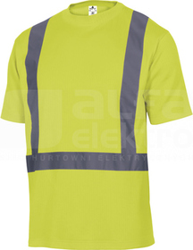 FEEDER żółty fluo M T-shirt ostrzegawczy