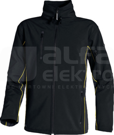 HORTEN szaro-żółty S Bluza softshell