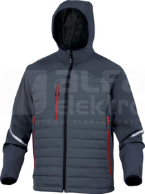 MOTION szary XXL Bluza pikowana softshell