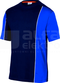 MSTST granatowo-niebieski 3XL T-shirt dwukolorowy MACH2