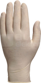 VENICLEAN V1340 naturalny 6/7 (100szt) Rękawice lateksowe niepudrowane