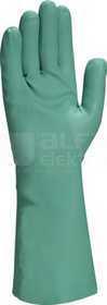 NITREX VE802 zielony 10/11 Rękawice nitrylowe flokowane